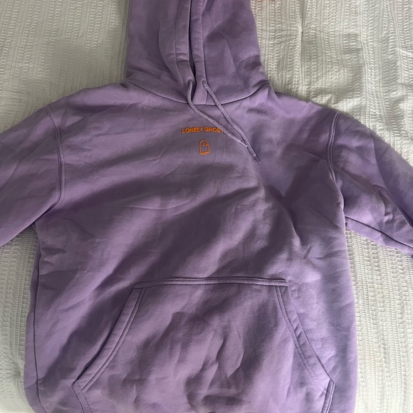 Lonely Ghost Lavender Hoodie - Picture 1 of 3